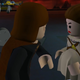 Anakin confronting Padme on Mustafar in Lego Star Wars.
